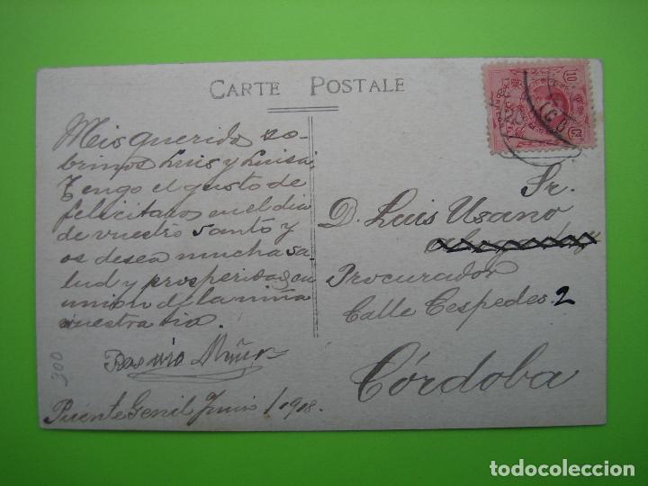 Postales: Antigua postal religiosa - Foto 2