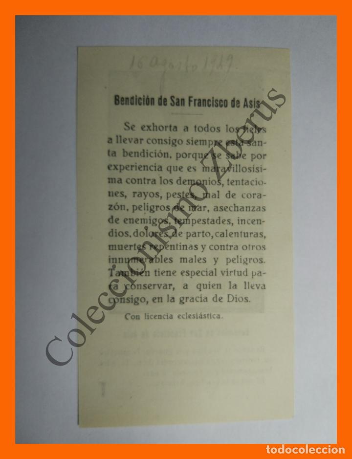 Postales: Bendici&oacute;n de San Francisco de As&iacute;s - Foto 2