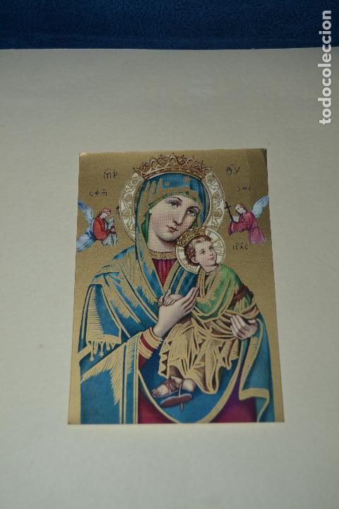 Postales: POSTAL SANTUS VIRGEN DEL PERPETUO SOCORRO