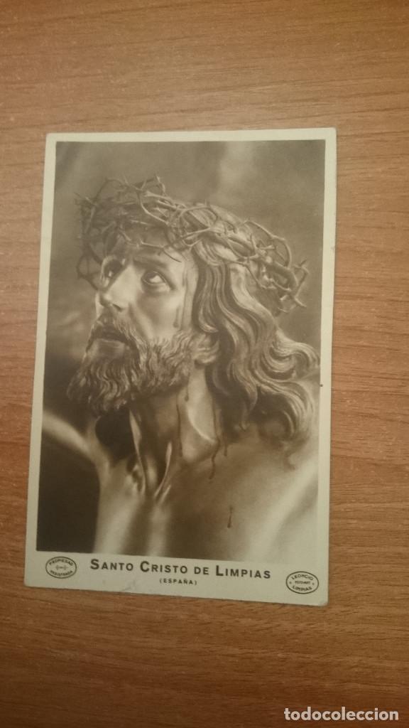 Cartes Postales: POSTAL SANTO CRISTO DE LIMPIAS LEONCIO FOTOART ESPA&Ntilde;A ESCRITA