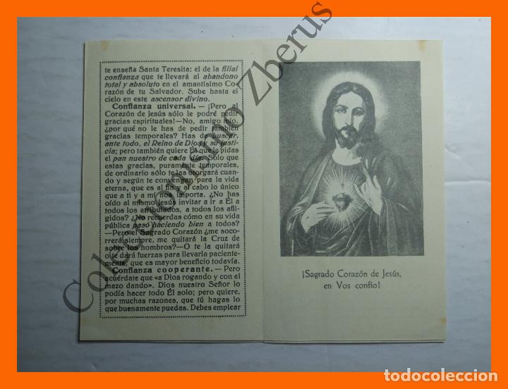 Postales: Sagrado Coraz&oacute;n de Jes&uacute;s, en Vos conf&iacute;o - Hojas de Salvaci&oacute;n 3&ordf;