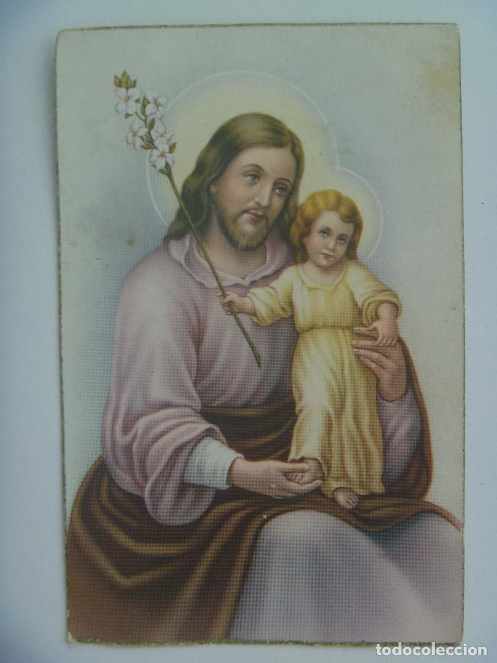 Postales: BONITA POSTAL DE SAN JOSE  Y EL NI&Ntilde;O JESUS . A&Ntilde;OS 40
