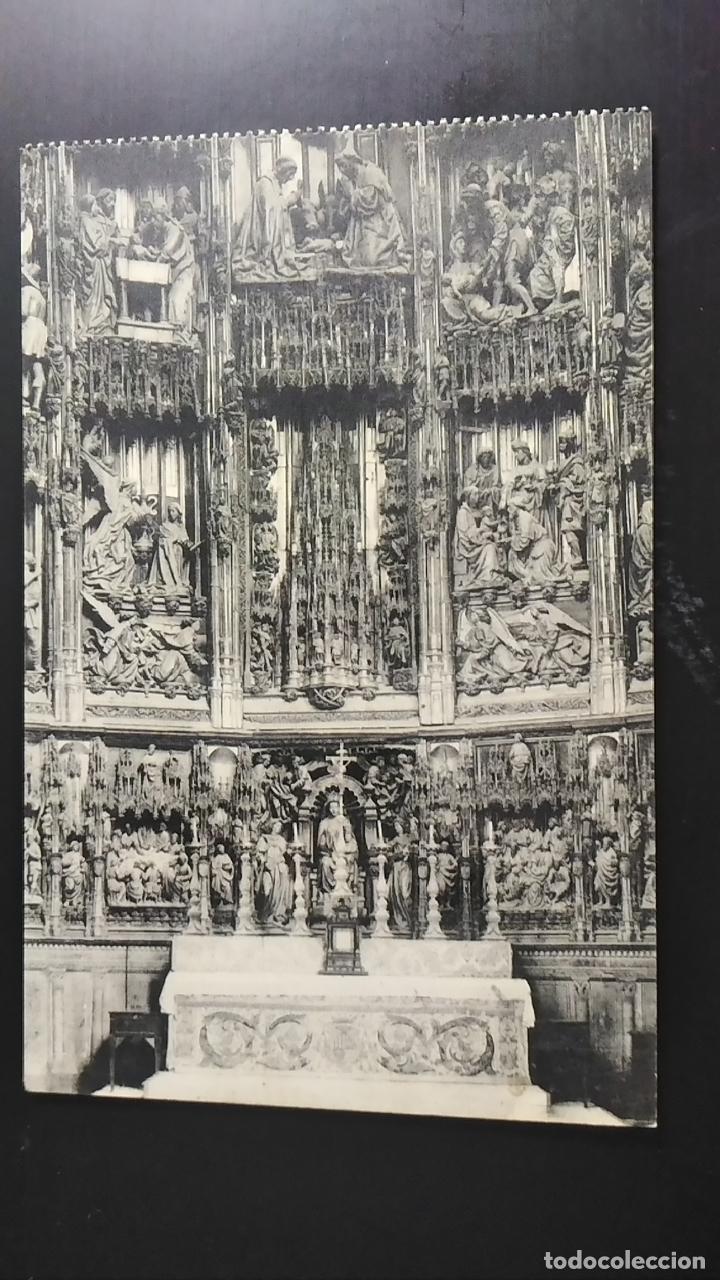 Postkarten: CAPILLA MAYOR INTERIOR. RETABLO. VISTA PARCIAL. SIGLO XVI. # 8.