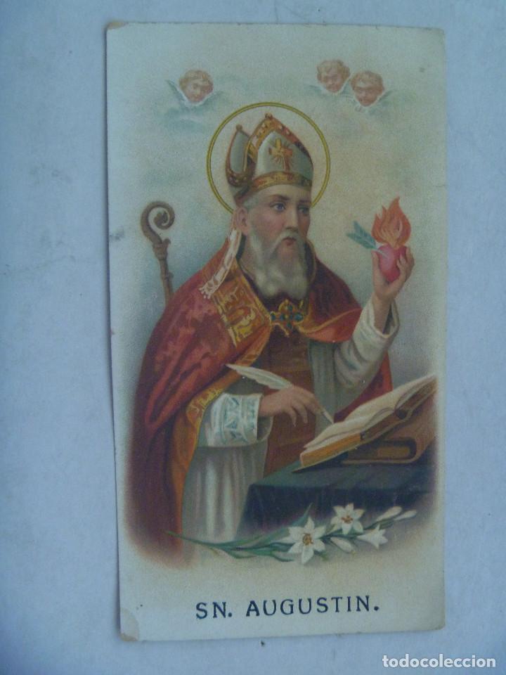 Postales: ESTAMPA MUY ANTIGUA DE SAN AGUSTIN