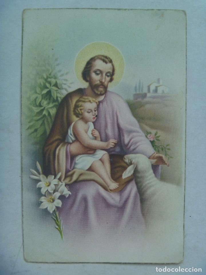 Postales: BONITA POSTAL DE SAN JOSE  Y EL NI&Ntilde;O JESUS . A&Ntilde;OS 40