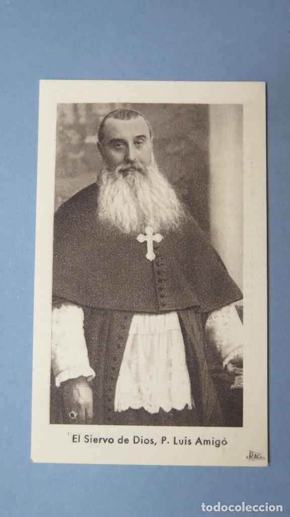 Postales: ESTAMPA PADRE LUIS AMIG&Oacute;