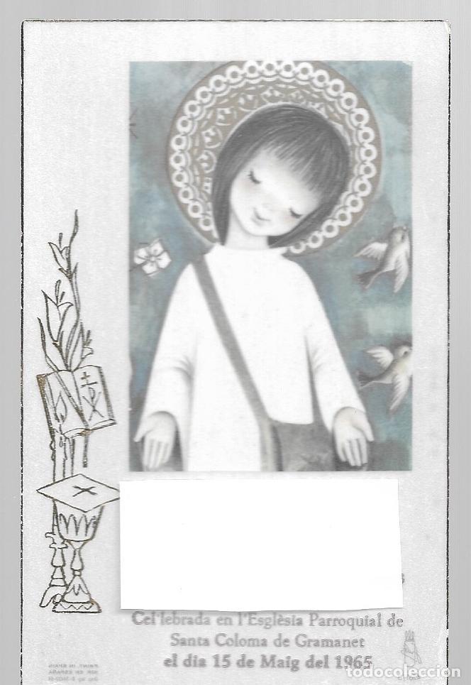 Postkarten: FERRANDIZ, RECORDATORIO COMUNION. ESCRITA EN 1965. EDICIONES SUBI NUM. 4261/3. MIDE 12X7,7 CM.