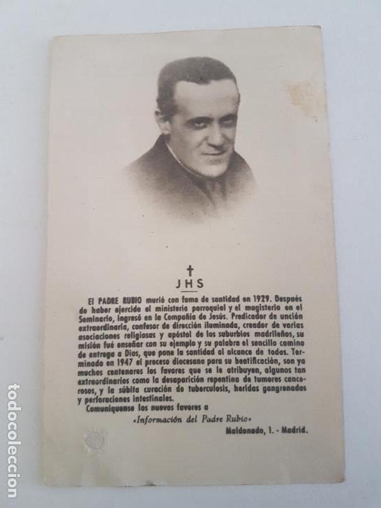 Postales: ESTAMPA PADRE RUBIO