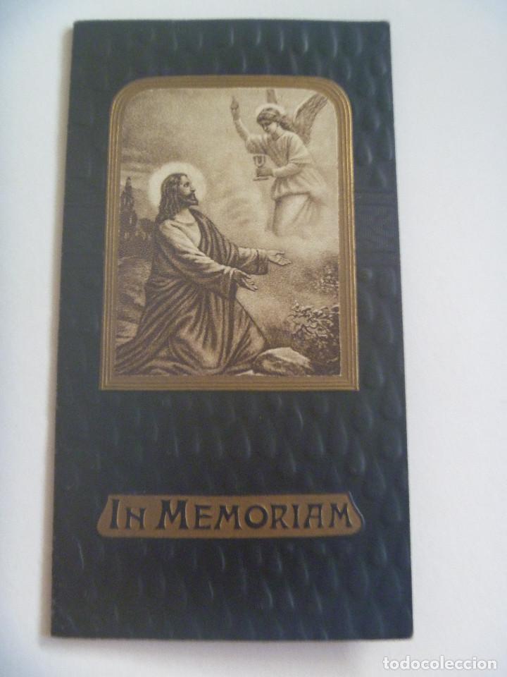 Postales: TAPAS DE UN RECORDATORIO DE PRINCIPIOS DE SIGLO. CON DECORACION EN RELIEVE