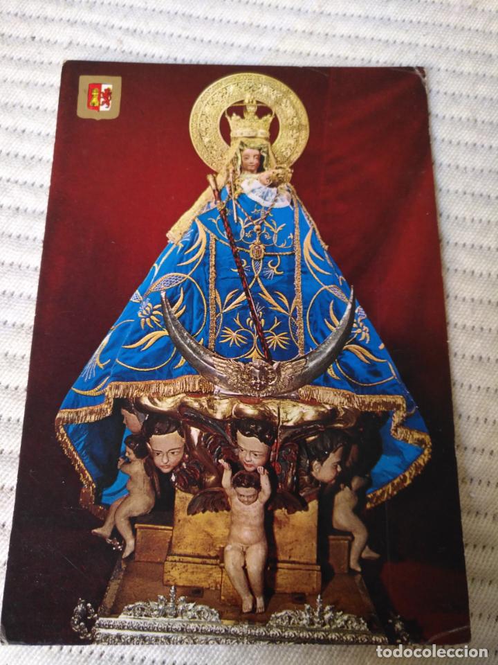 Postales: ANTIGUA POSTAL DE LA SEMANA SANTA CACERES VIRGEN DE LA MONTA&Ntilde;A