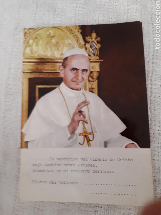 Postales: Postal Pablo VI - Foto 1