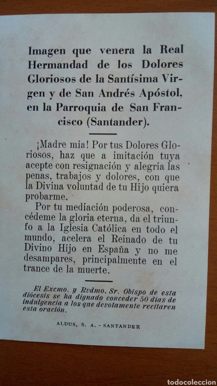 Postales: Estampa religiosa. - Foto 2