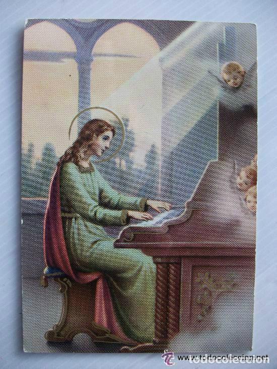 Postcards: POSTAL DE SANTA CECILIA . A&Ntilde;OS 40