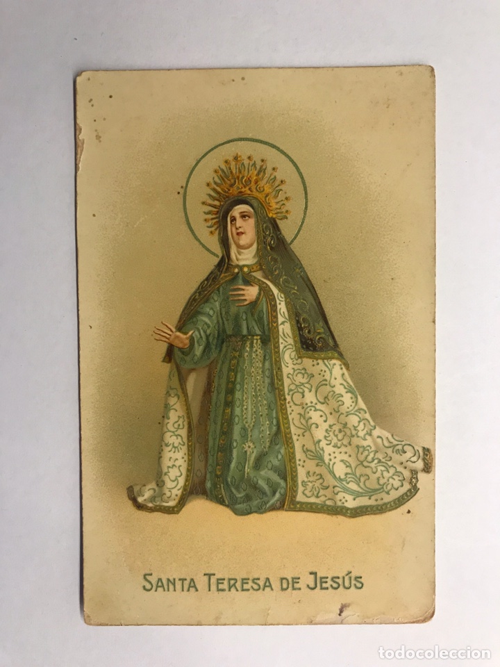 Postales: SANTA TERESA DE JES&Uacute;S. Postal con relieve A&ntilde;os Treinta??? Edita: E. G. 338 Germany