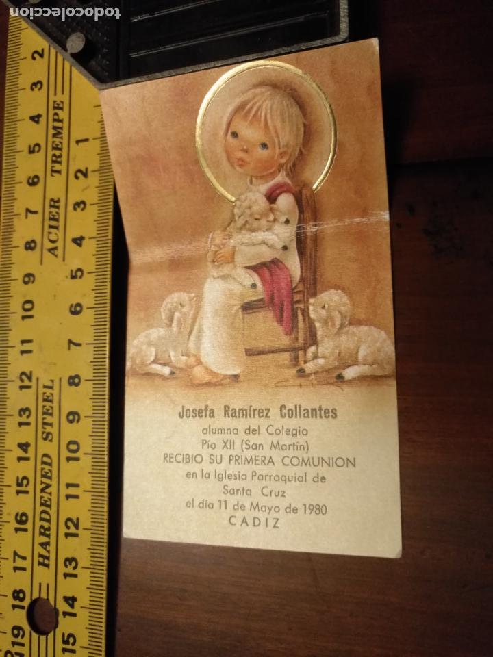 Postkarten: ANTIGUA ESTAMPA COMUNION RECORDATORIO , DISTINTOS MODELOS EN TIENDA FERRANDIZ , ROMAN, SPAIN.. VER