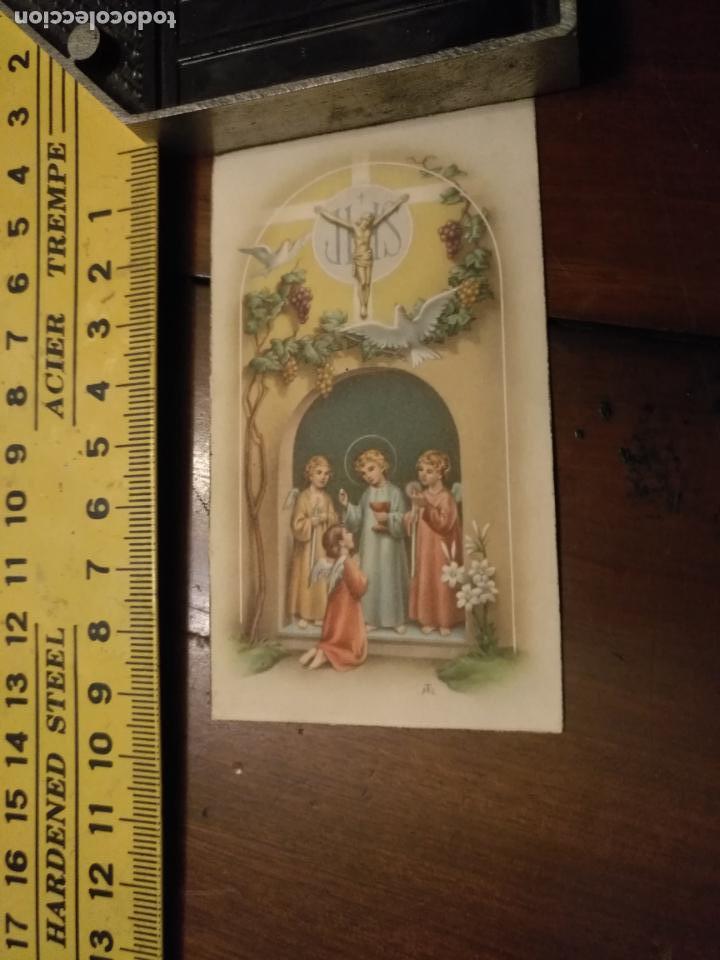 Cartoline: ANTIGUA ESTAMPA COMUNION RECORDATORIO , DISTINTOS MODELOS EN TIENDA FERRANDIZ , ROMAN, SPAIN.. VER