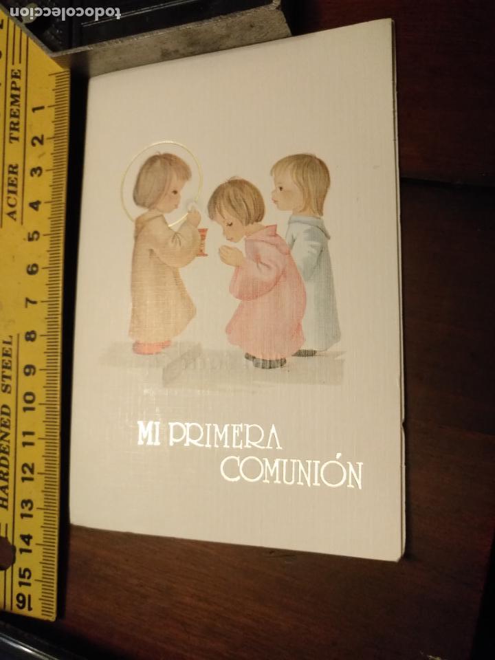 Cartoline: ANTIGUA ESTAMPA COMUNION RECORDATORIO , DISTINTOS MODELOS EN TIENDA FERRANDIZ , ROMAN, SPAIN.. VER