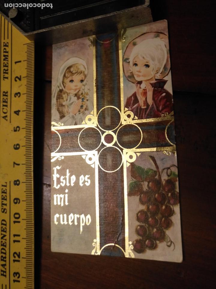 Cartoline: ANTIGUA ESTAMPA COMUNION RECORDATORIO , DISTINTOS MODELOS EN TIENDA FERRANDIZ , ROMAN, SPAIN.. VER