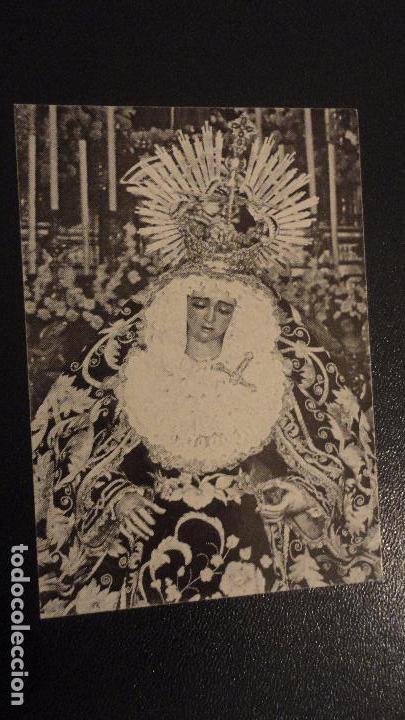Postales: RECUERDO TRIDUO VIRGEN MAYOR DOLOR Y TRASPASO.SEVILLA 1982