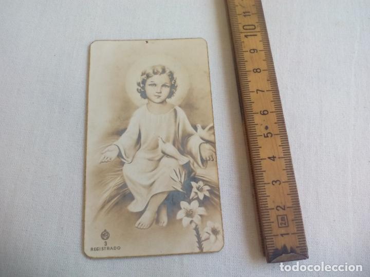 Postales: NI&Ntilde;O JESUS. MB 3 REGISTRADO. ESTAMPA RELIGIOSA, RECORDATORIO