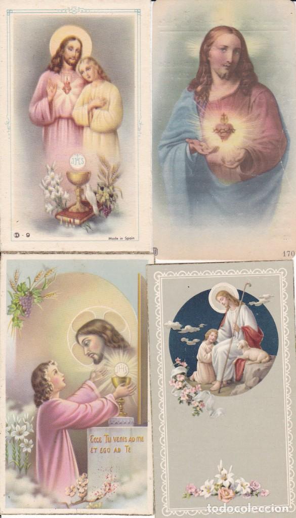 Postales: 4 estampas a&ntilde;os 50