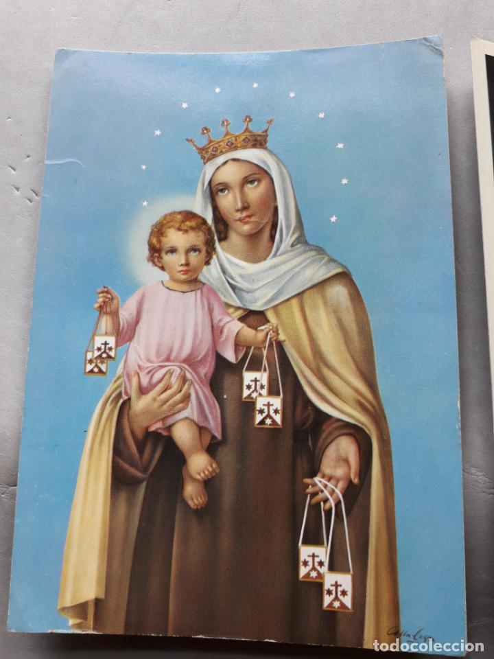 Postales: Lote de 4 postales tem&aacute;tica religiosa - Foto 3
