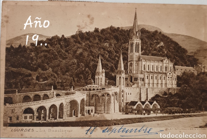 Postales: Lourdes - La Basilique - Foto 1