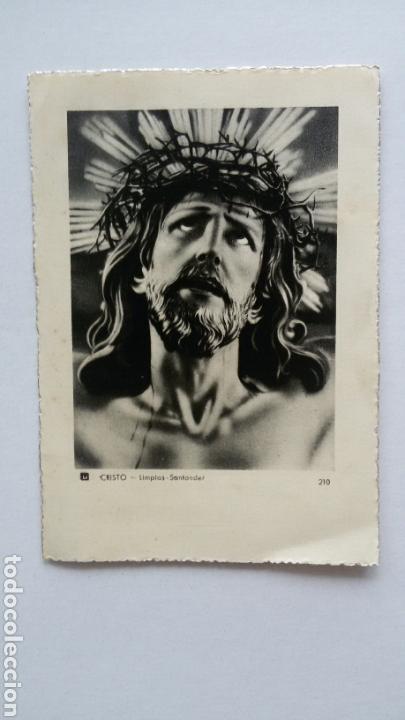 Postales: Recordatorio de defunci&oacute;n. Santander 1956 - Foto 1