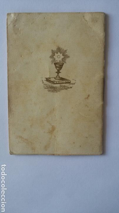 Postales: Antiguo libro/recordatorio de comuni&oacute;n. - Foto 2