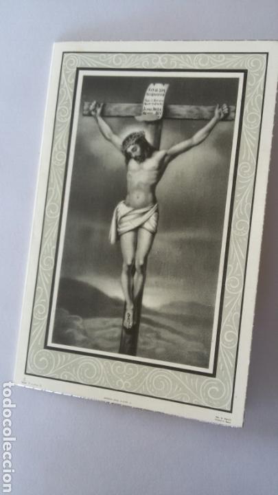Postales: Recordatorio de defunci&oacute;n. Santander 1963 - Foto 1