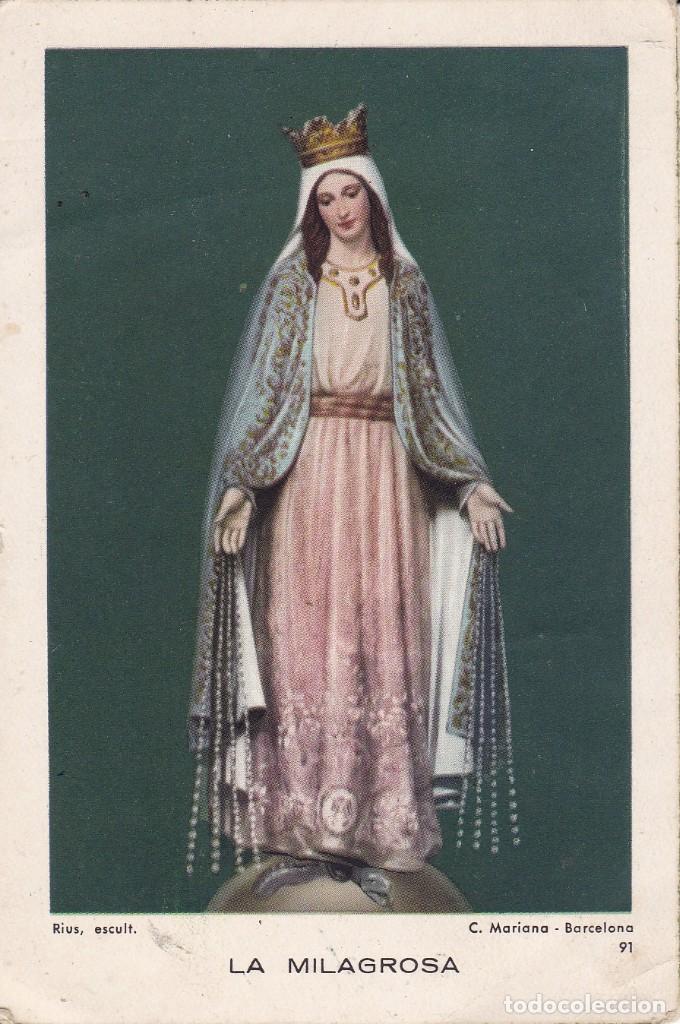 Postales: Estampa la Milagrosa a&ntilde;os 40