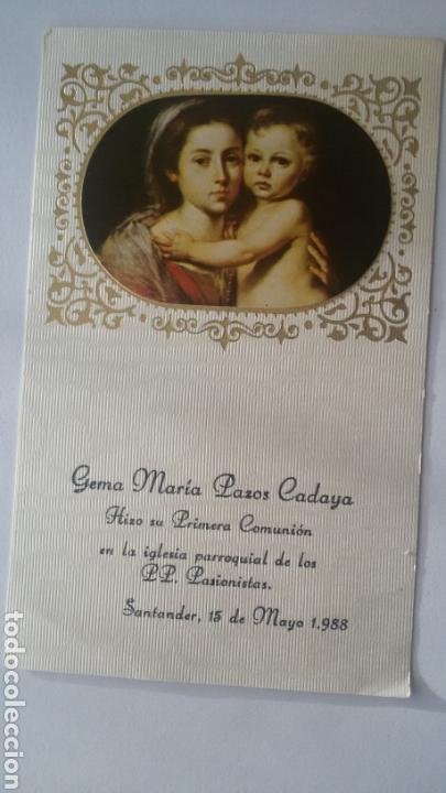 Postkarten: Recordatorio de Primera Comuni&oacute;n. 1988