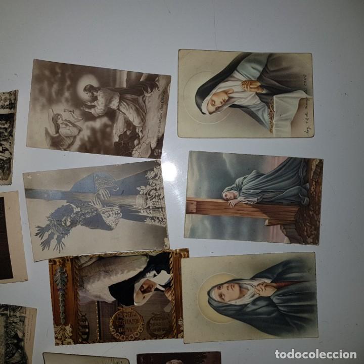 Postales: LOTE ESTAMPAS RELIGIOSAS - Foto 2