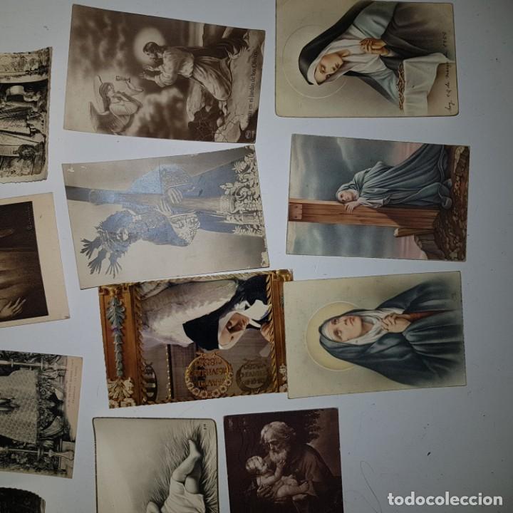 Postales: LOTE ESTAMPAS RELIGIOSAS - Foto 7