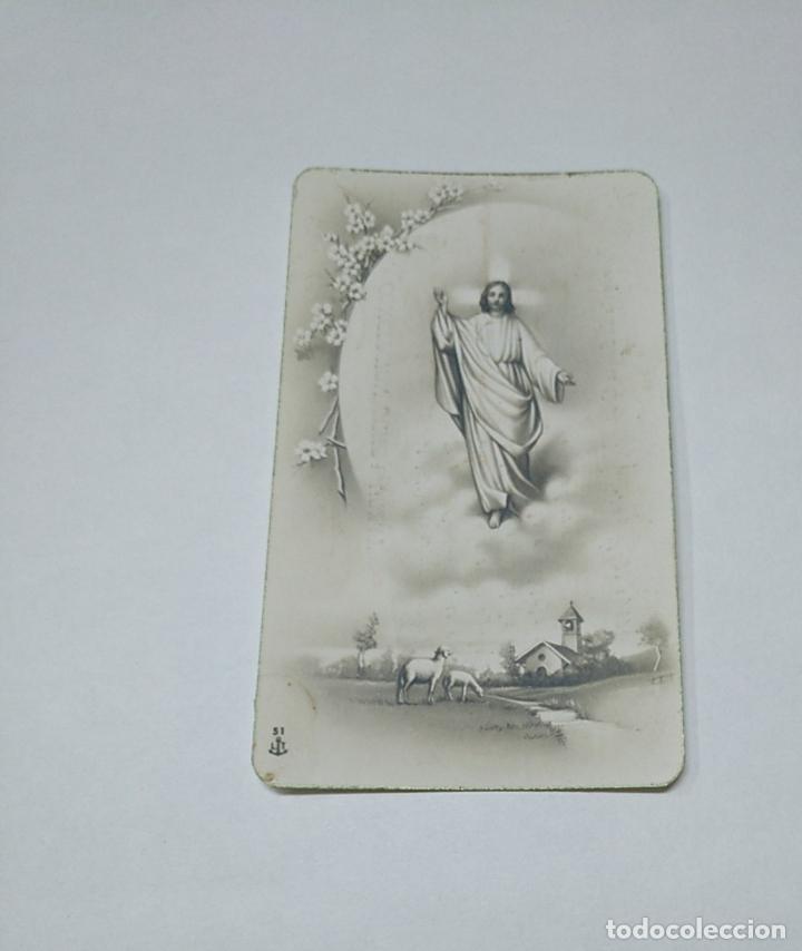 Postcards: RECORDATORIO PRIMERA COMUNION NAJERA 25 MAYO 1947. PARROQUIA SANTA CRUZ. TDKP14