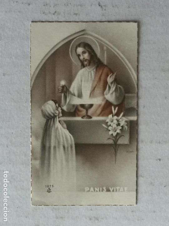Postkarten: RECUERDO DE PRIMERA COMUNI&Oacute;N IGLESIA SAN GIN&Eacute;S. MAYO 1952.