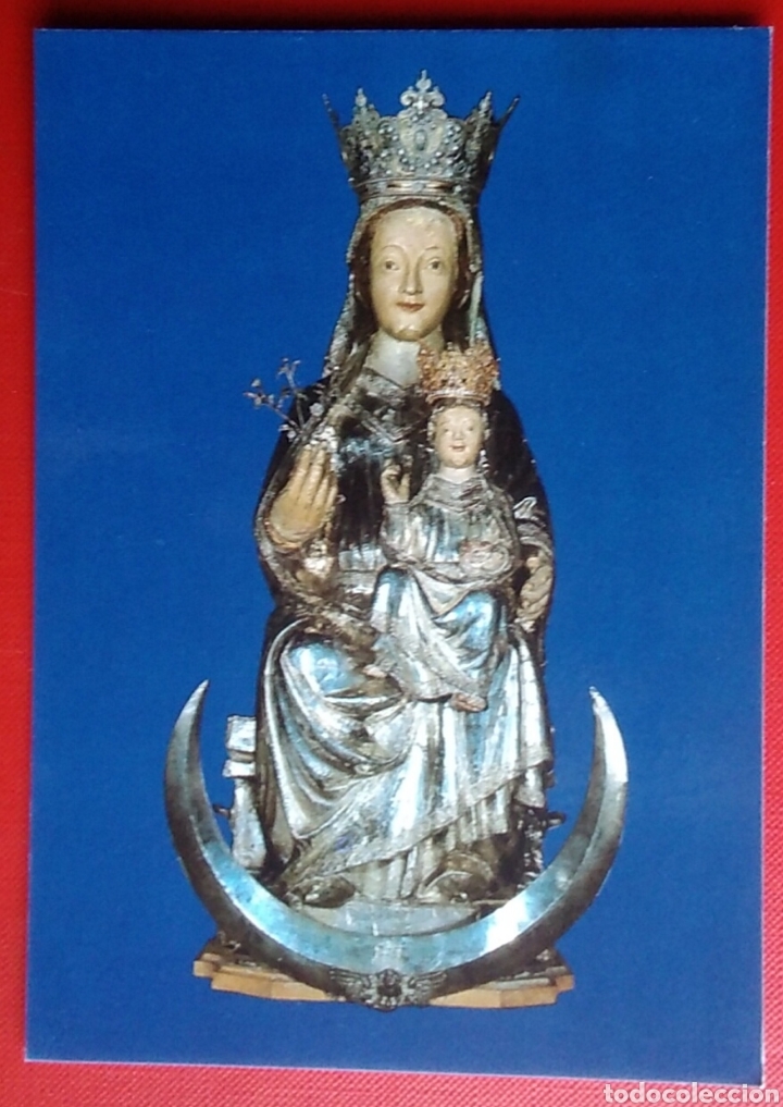 Postales: Postal estrella Navarra nuestra se&ntilde;ora del puy colecci&oacute;n perla