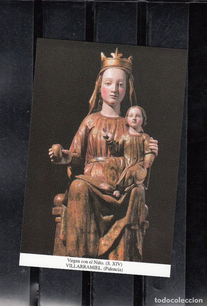 Postcards: VIRGEN CON EL NI&Ntilde;O. VILLARRAMIEL (PALENCIA)