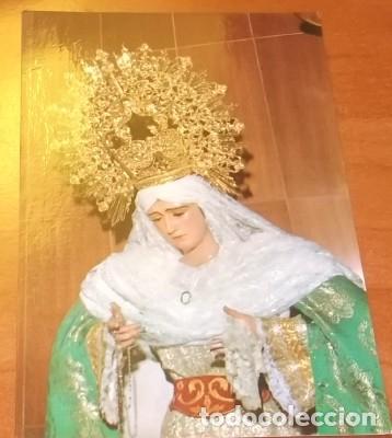 Postales: POSTAL DE NTRA. SRA.  DEL AMPARO CON PARTICIPACI&Oacute;N DE LOTER&Iacute;A DE NAVIDAD, 1980, PUBLICIDAD FINO QUIN