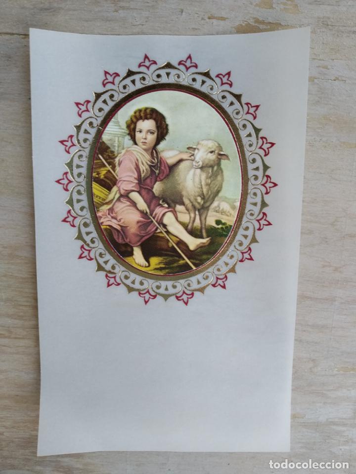 Postales: Lote de 5 estampitas vintage, sin imprimir