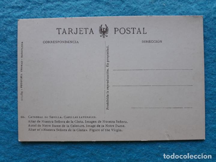 Postales: Nuestra Se&ntilde;ora de la Cinta. Sevilla. - Foto 2