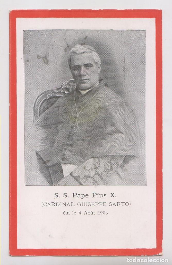 Postais: POSTAL. S. S. PAPA P&Iacute;O X. CARDENAL GUISEPPE SARTO,