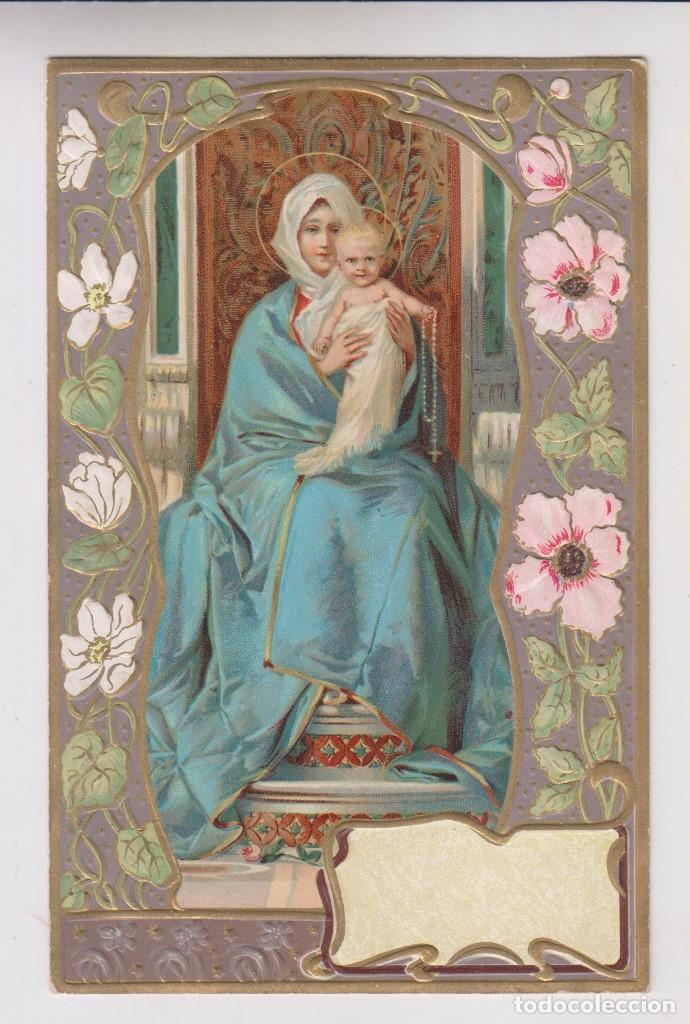 Postais: POSTAL. LA VIRGEN MAR&Iacute;A CON EL NI&Ntilde;O JES&Uacute;S