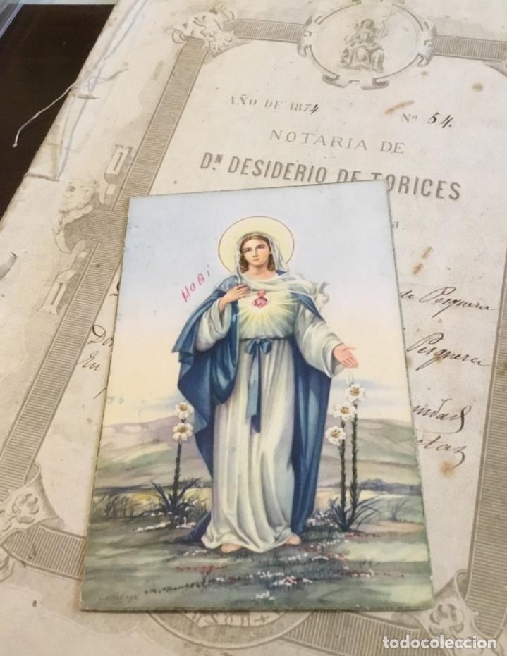 Postales: Antigua postal virgen - Foto 1