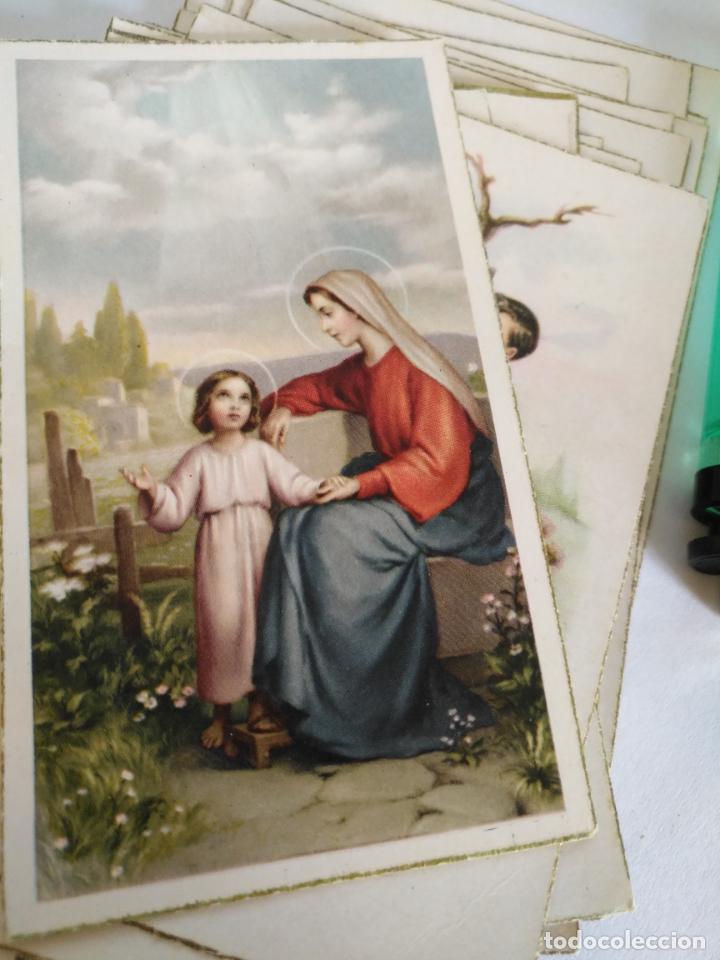 Postkarten: ANTIGUO RECORDATORIO DE COMUNION RELIGIOSOS ESTAMPA SIN ESCRIBIR