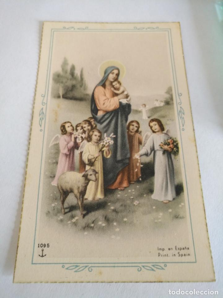 Postales: ANTIGUO RECORDATORIO DE COMUNION RELIGIOSOS ESTAMPA SIN ESCRIBIR
