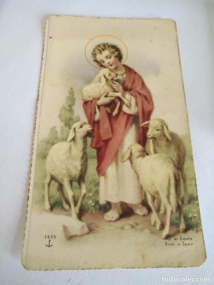 Postales: ANTIGUO RECORDATORIO DE COMUNION RELIGIOSOS ESTAMPA SIN ESCRIBIR