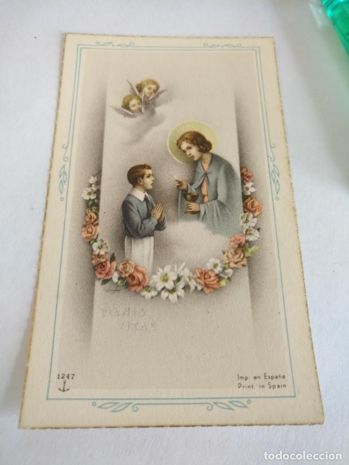 Postales: ANTIGUO RECORDATORIO DE COMUNION RELIGIOSOS ESTAMPA SIN ESCRIBIR