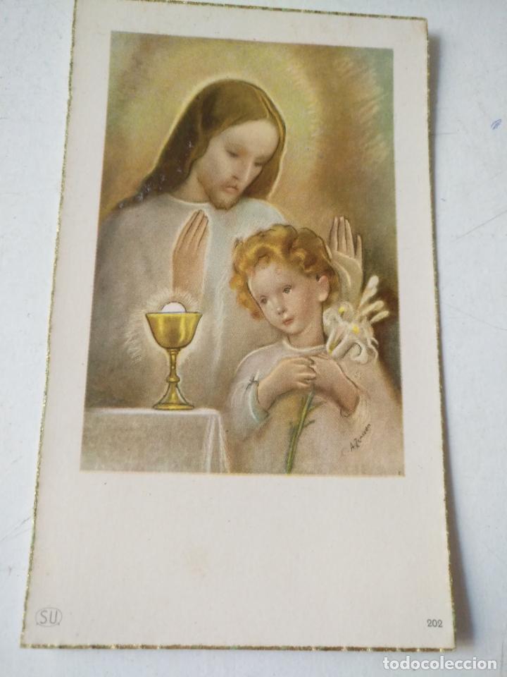 Postkarten: ANTIGUO RECORDATORIO DE COMUNION RELIGIOSOS ESTAMPA SIN ESCRIBIR