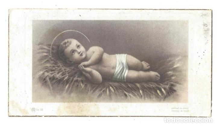 Postales: ESTAMPITA RELIGIOSA.- AR N&ordm; DEP 55. NI&Ntilde;O JES&Uacute;S- 1949
